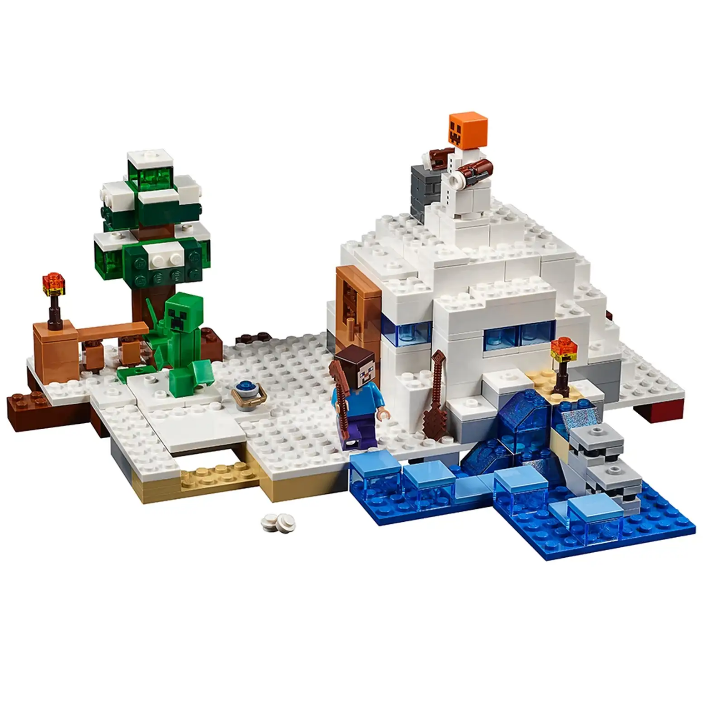 LEGO Minecraft snow hideout 21120 - compete