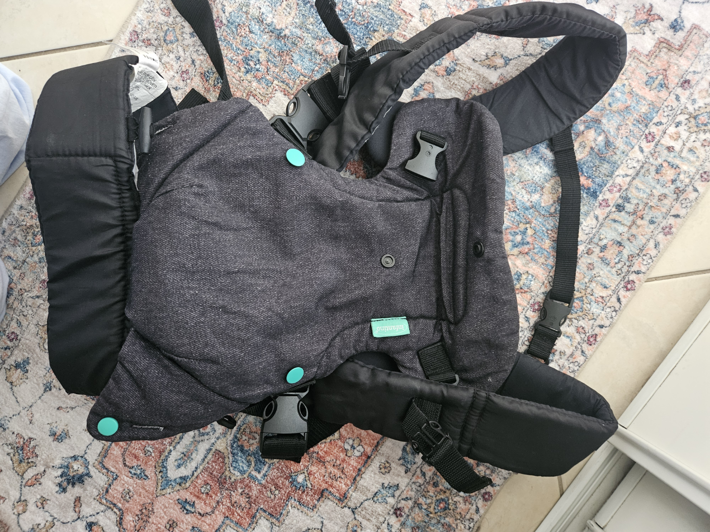 Infantino Flip Advanced 4-in-1 Baby Carrier - Gray - photo 3