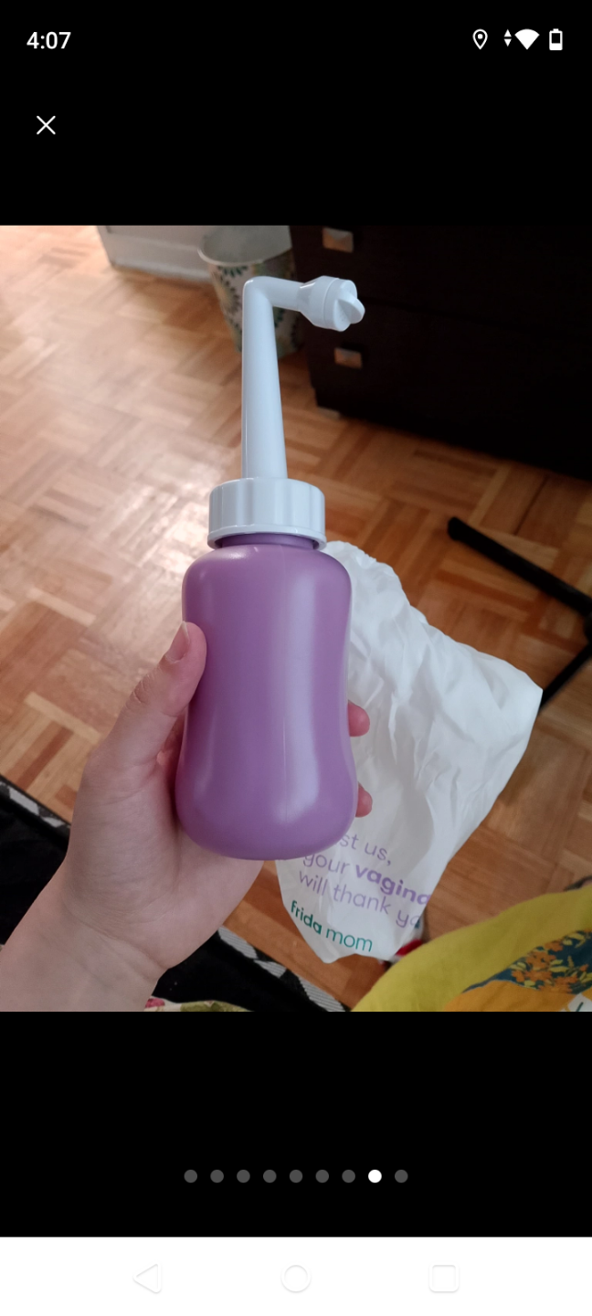 Frida Mom Peri Bottle - Purple