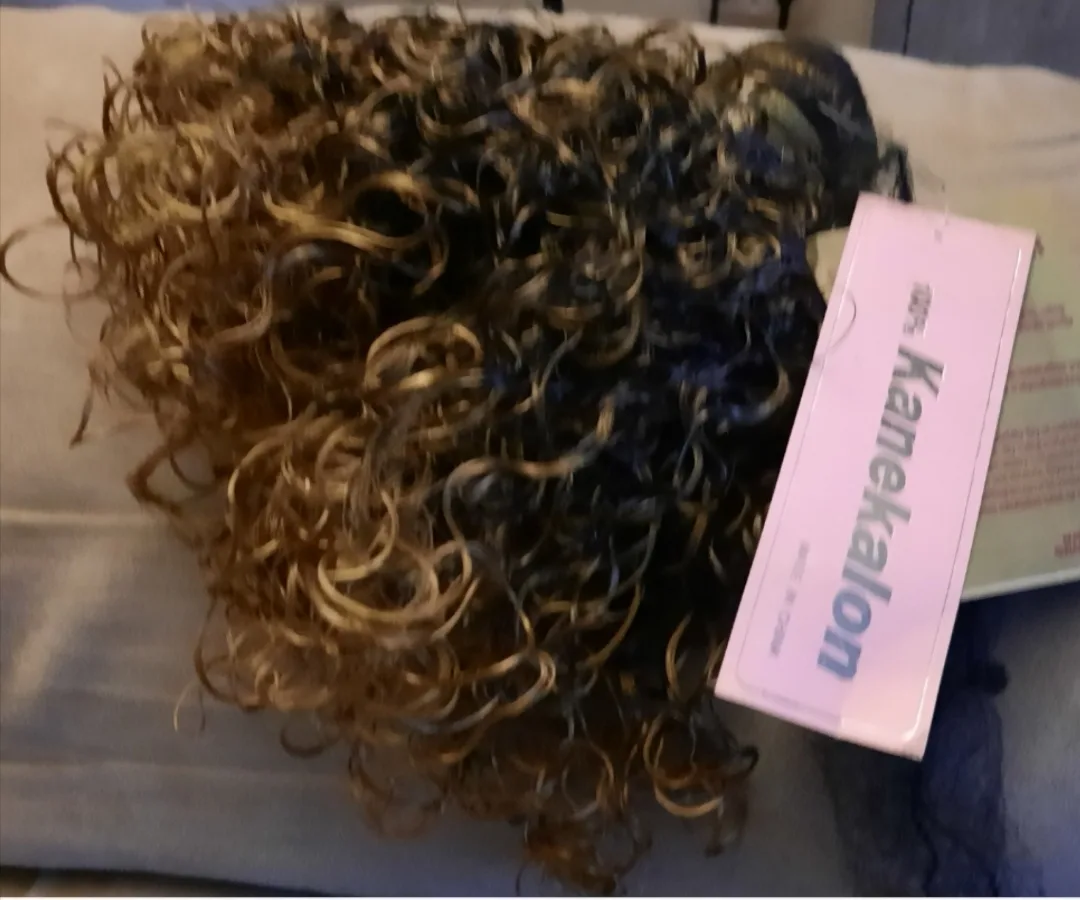 Kanekalon Curly Hairpiece