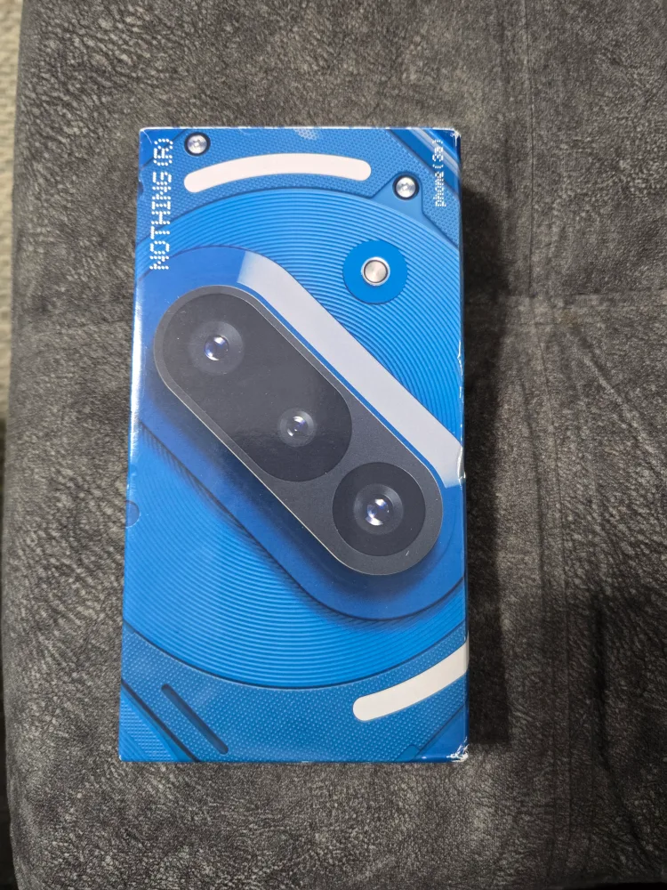 Brand New Nothing Phone (3a) - 12GB RAM / 256GB ROM - Blue thumbnail