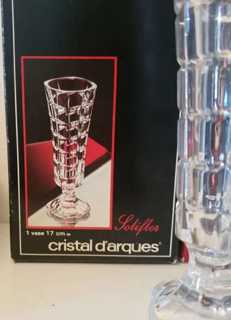 Cristal d'Arques Soliflore Vases - Set of Two thumbnail
