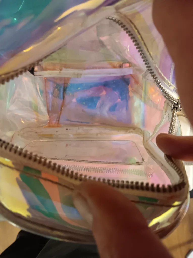 Guess iridescent backpack image indicator(4)