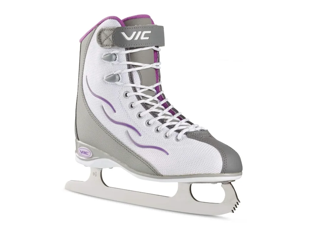 Brand New Ice Skates, Women, White/Grey/Purple $70 Firm image indicator(4)