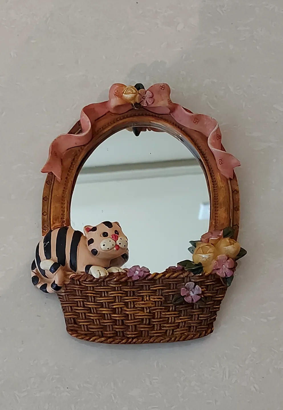Cute Cat Mirror - Decorative Wall Hanging thumbnail
