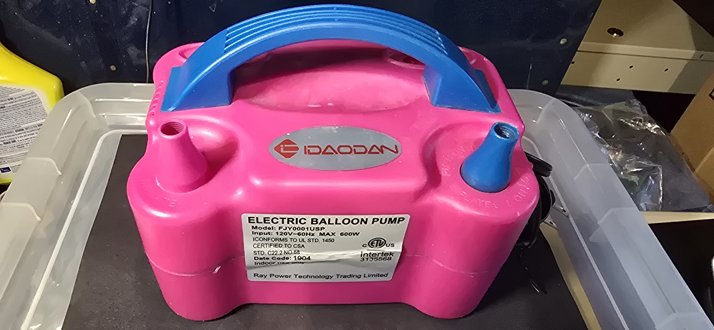 IDAODAN Electric Balloon Pump