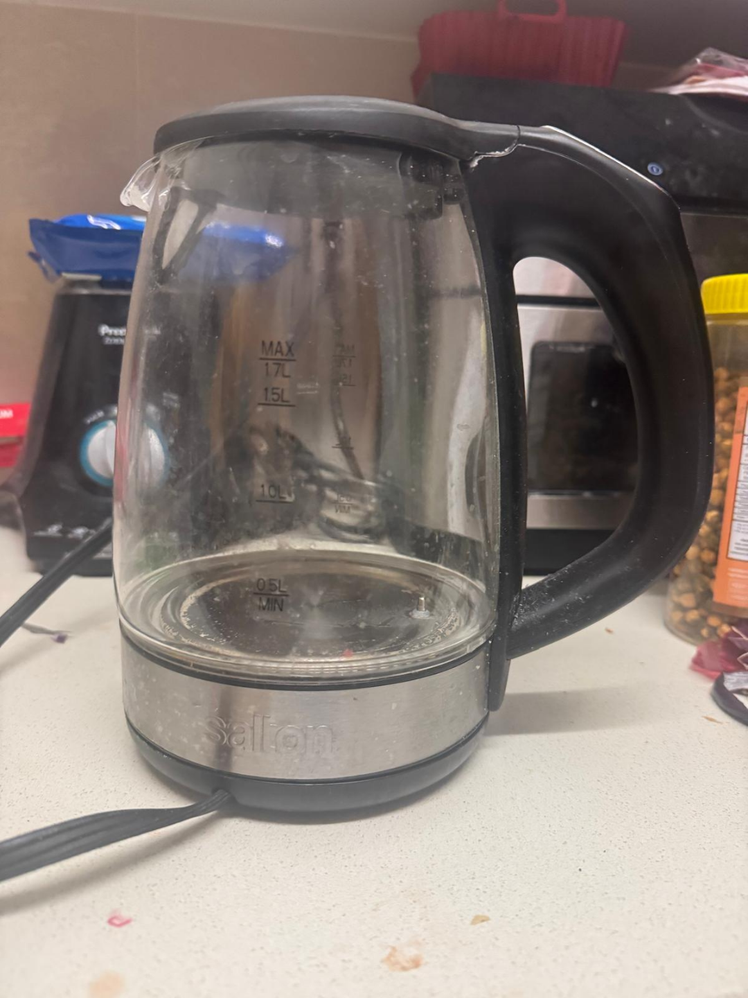 Salton Glass Electric Kettle