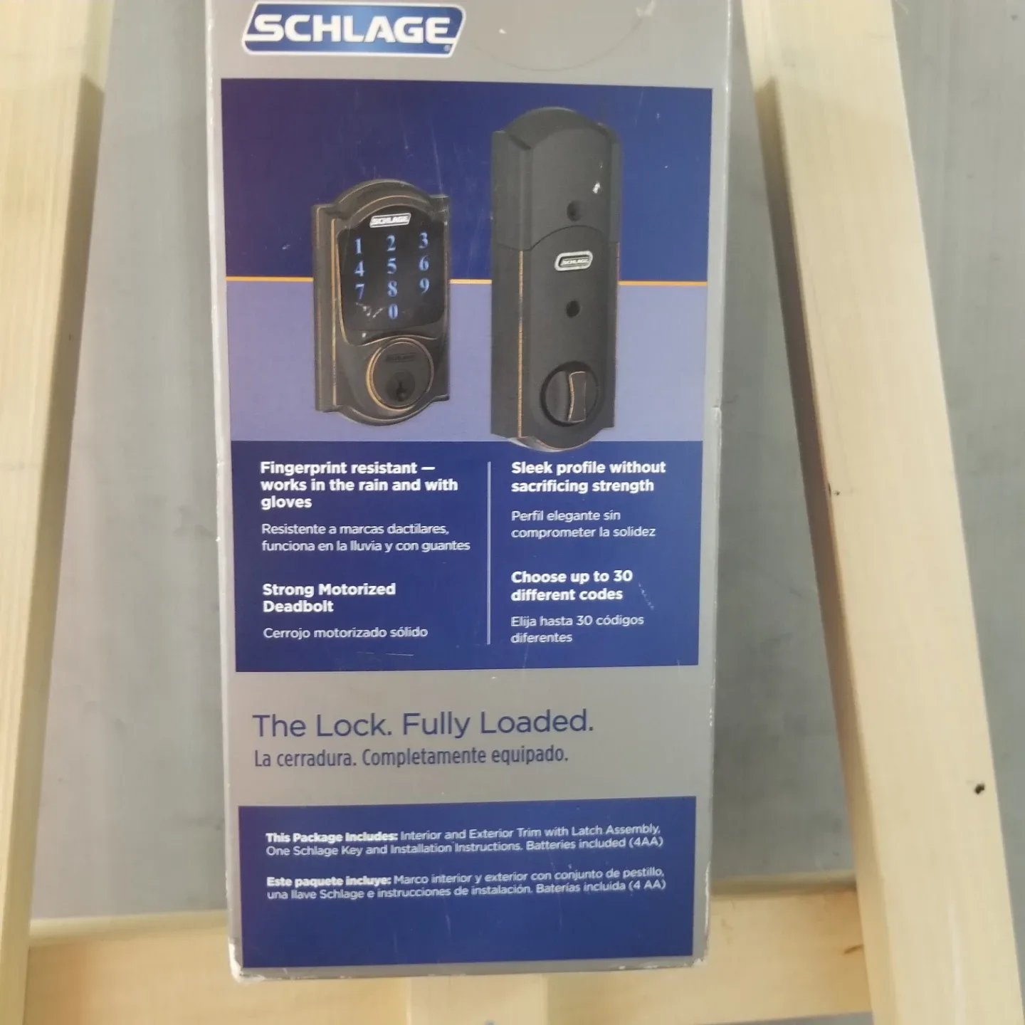 Schlage Connect Touchscreen Deadbolt - Aged Bronze image indicator(2)