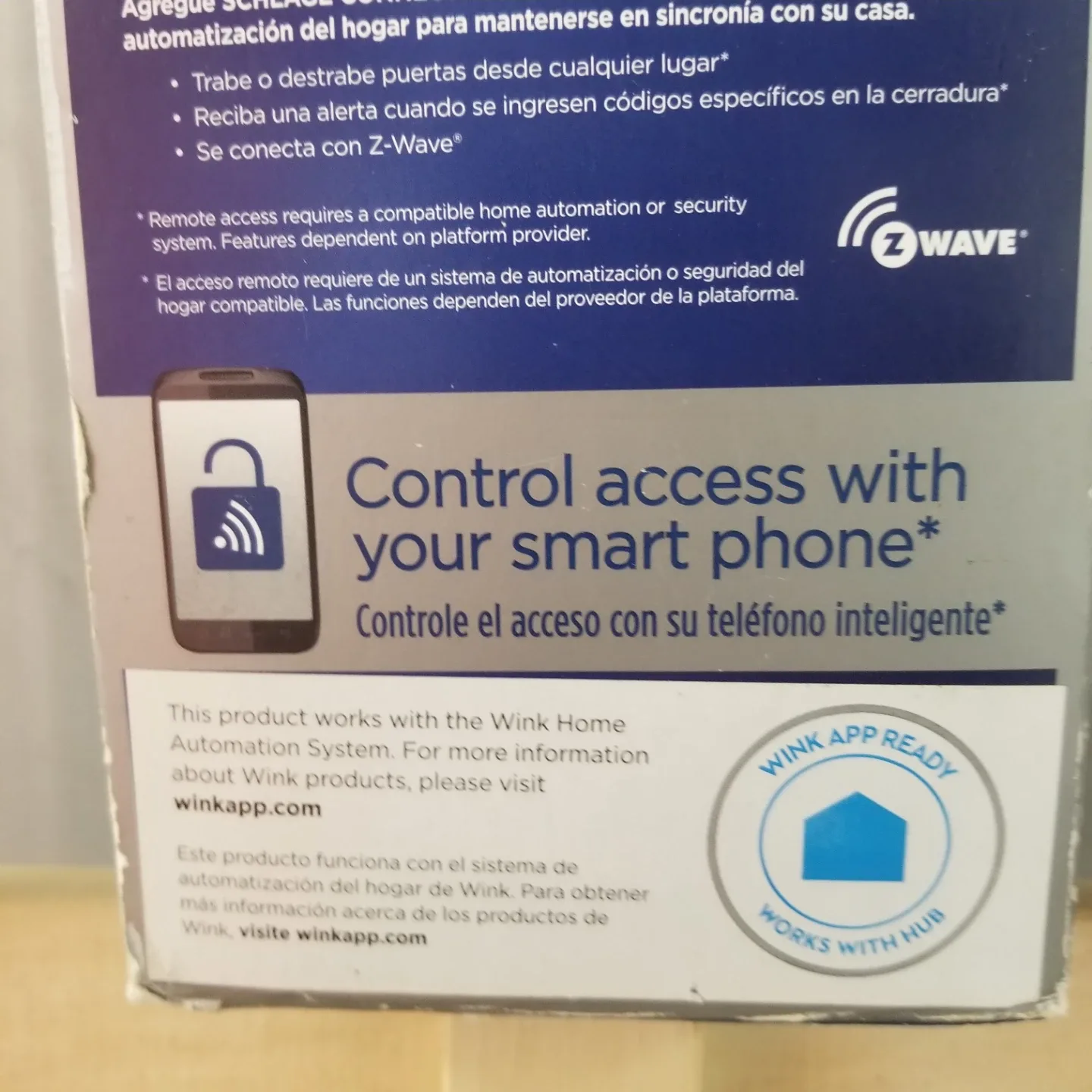 Schlage Connect Touchscreen Deadbolt - Aged Bronze image indicator(6)