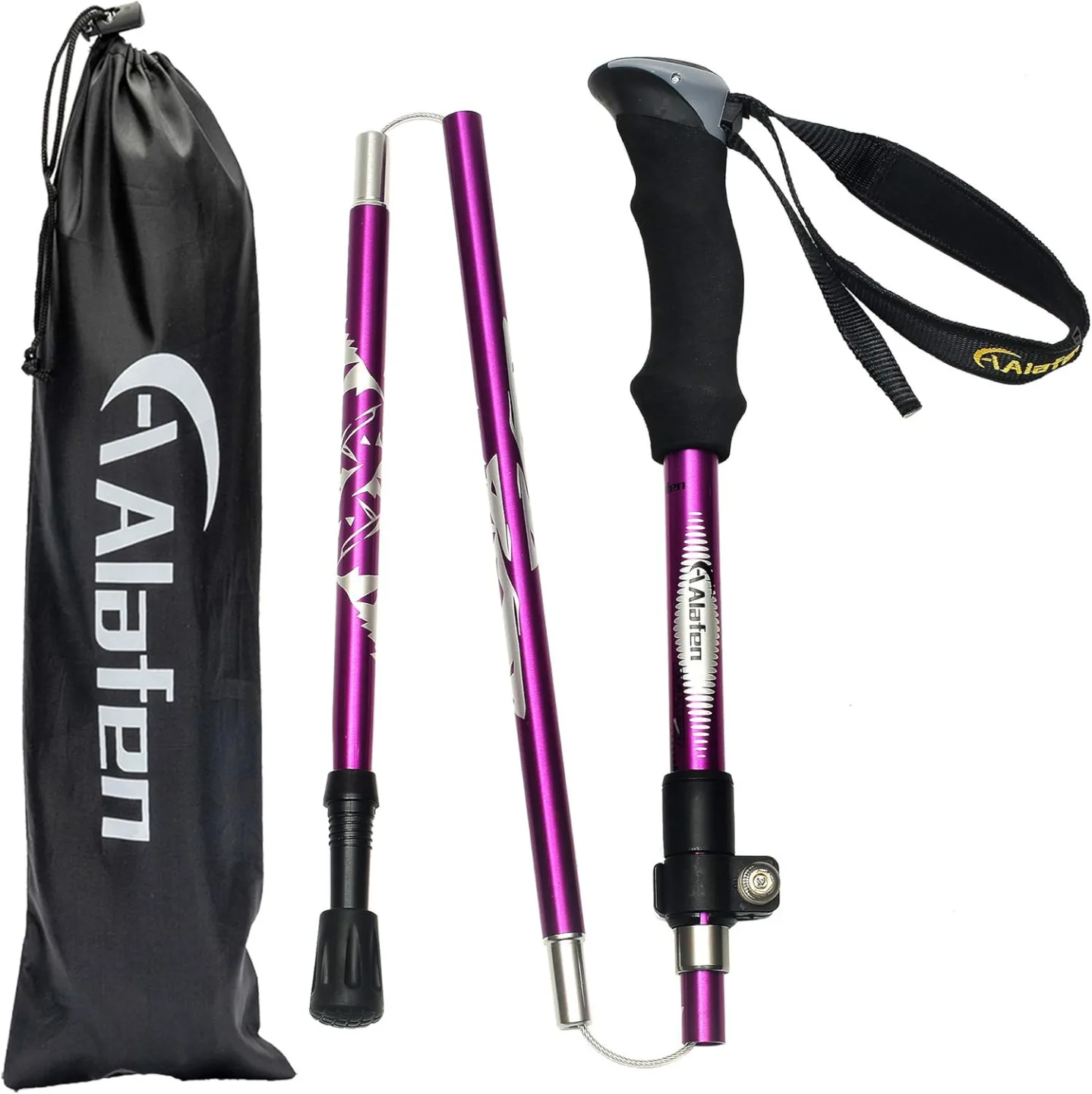 Alaten Trekking Poles - Purple - FREE thumbnail