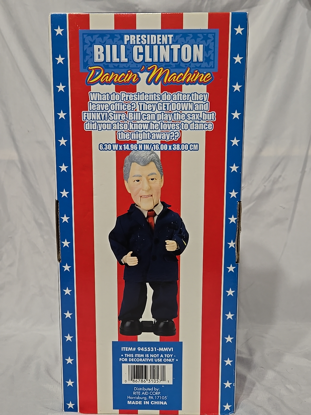 President Bill Clinton Dancin' Machine by Gemmy - photo 2