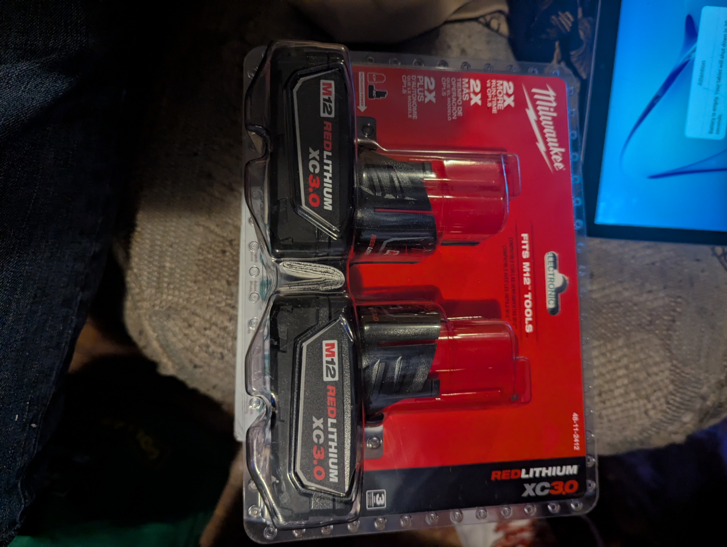 Milwaukee M12 RedLithium XC3.0 Batteries (2-pack)