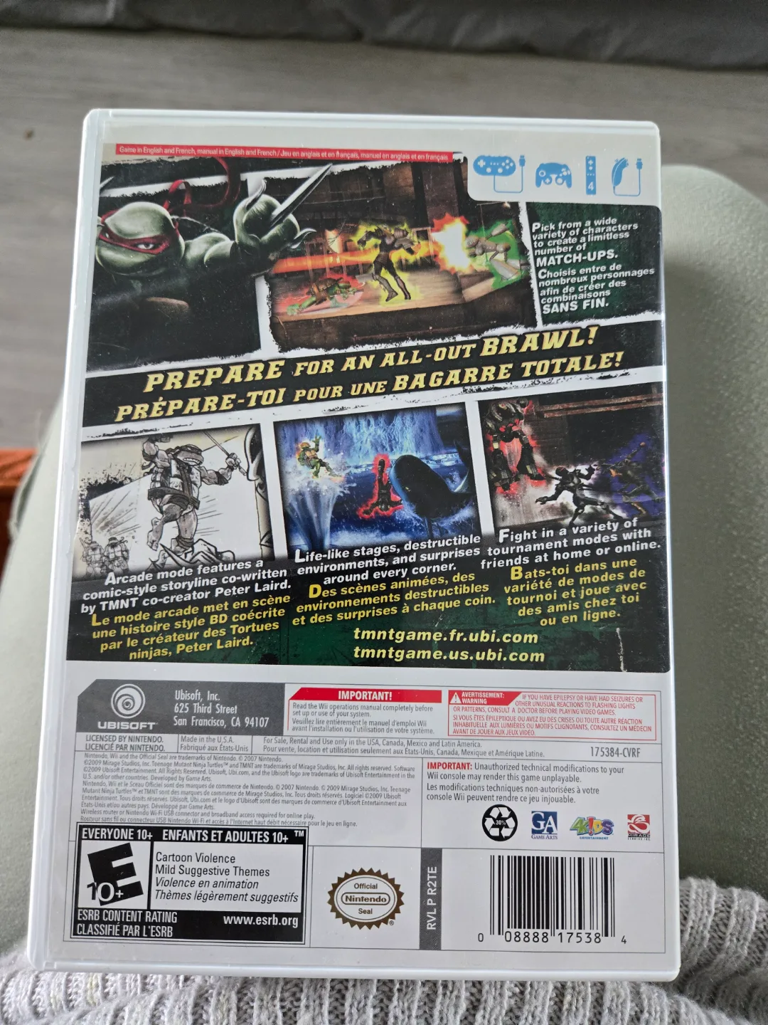 Teenage Mutant Ninja Turtles Smash-Up - Wii image indicator(2)