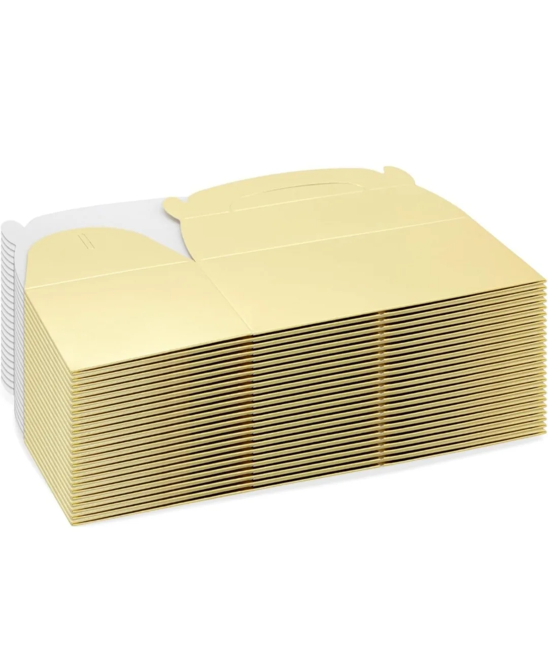 Gold Foil Goodie Boxes - Bulk Party Favor Boxes image indicator(5)