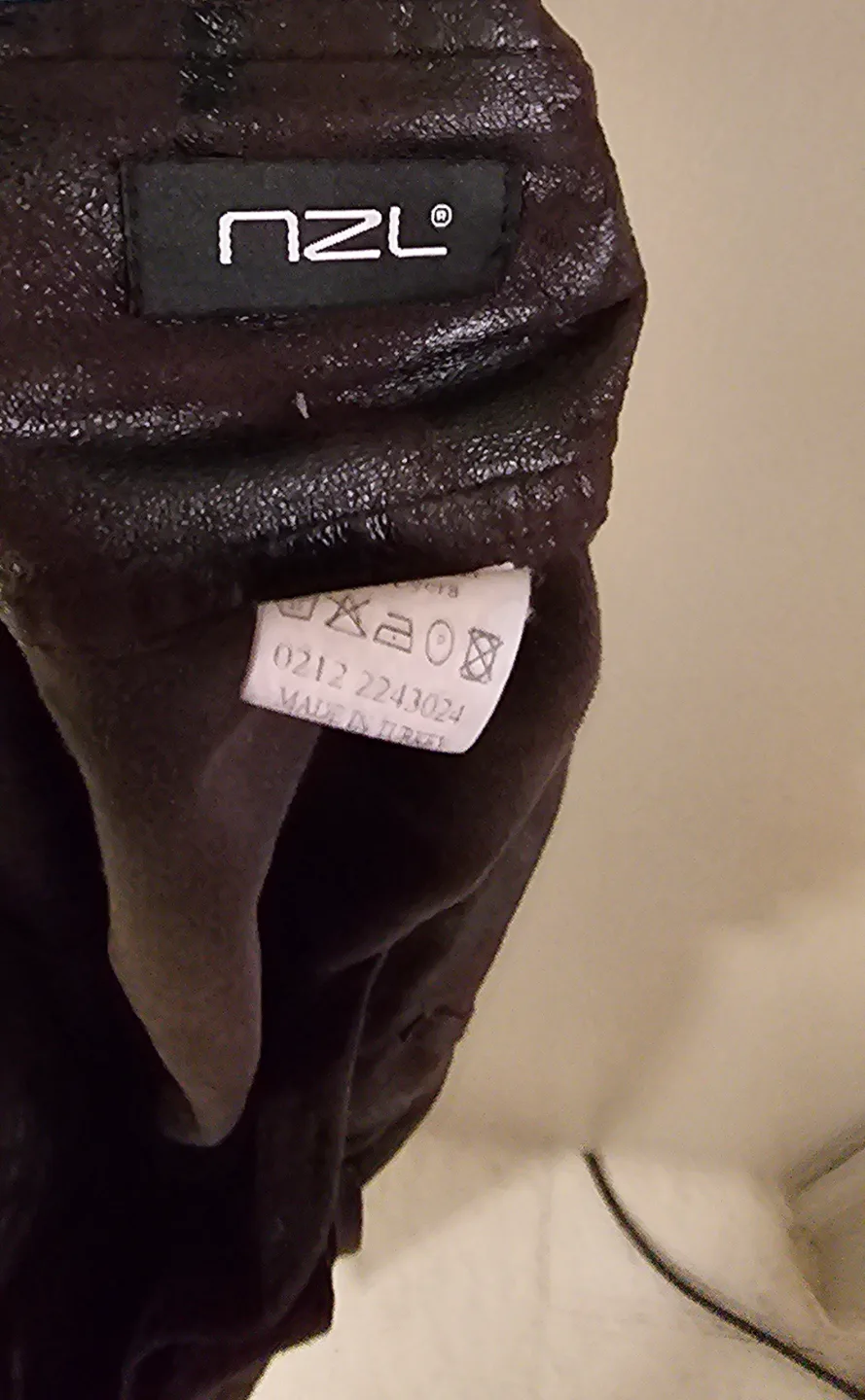 Brown Pleated Mini Skirt with Buttons image indicator(7)