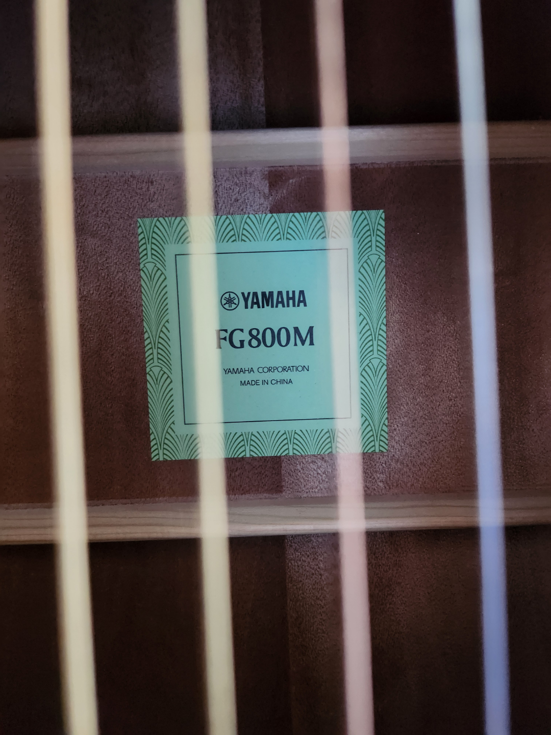 Yamaha FG800M Acoustic Guitar + Guitar stand - photo 3