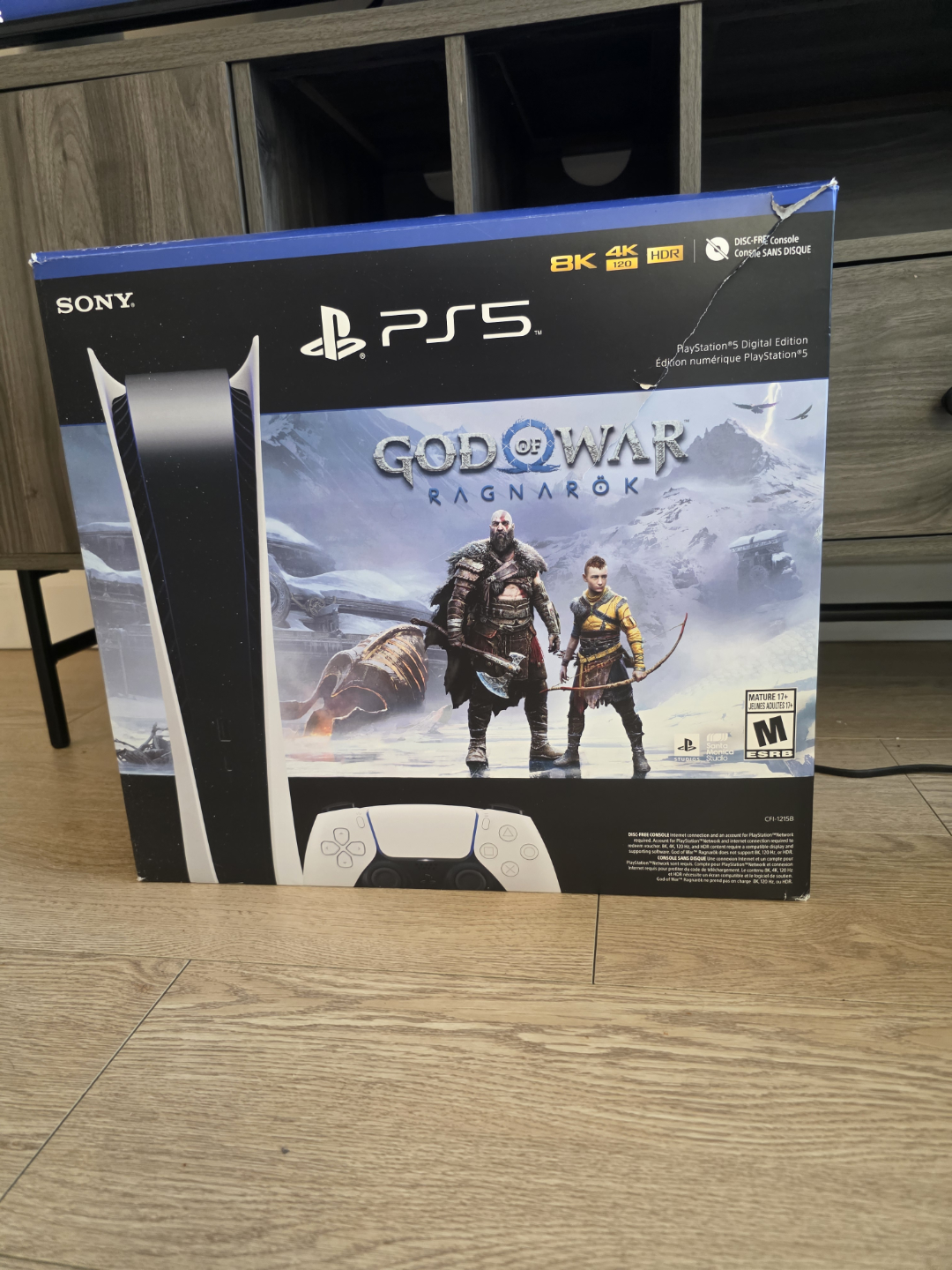 PS5 Digital – 2 Controllers + God of War Box (Works Perfectly) - photo 5