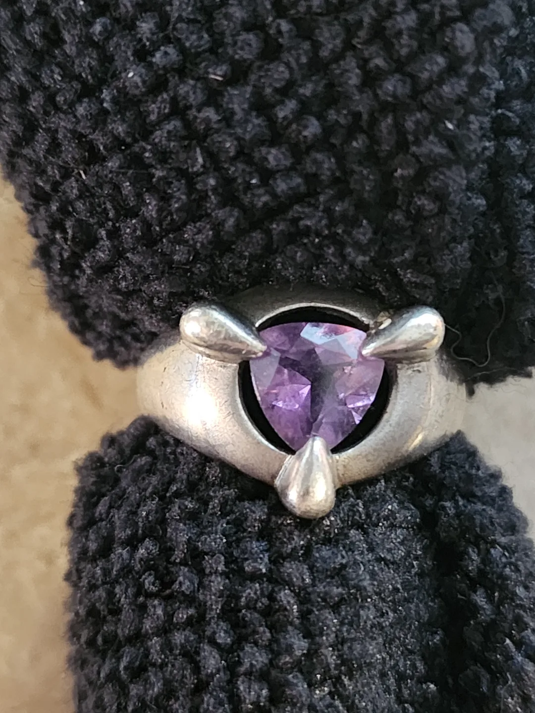 Amethyst Statement Ring thumbnail