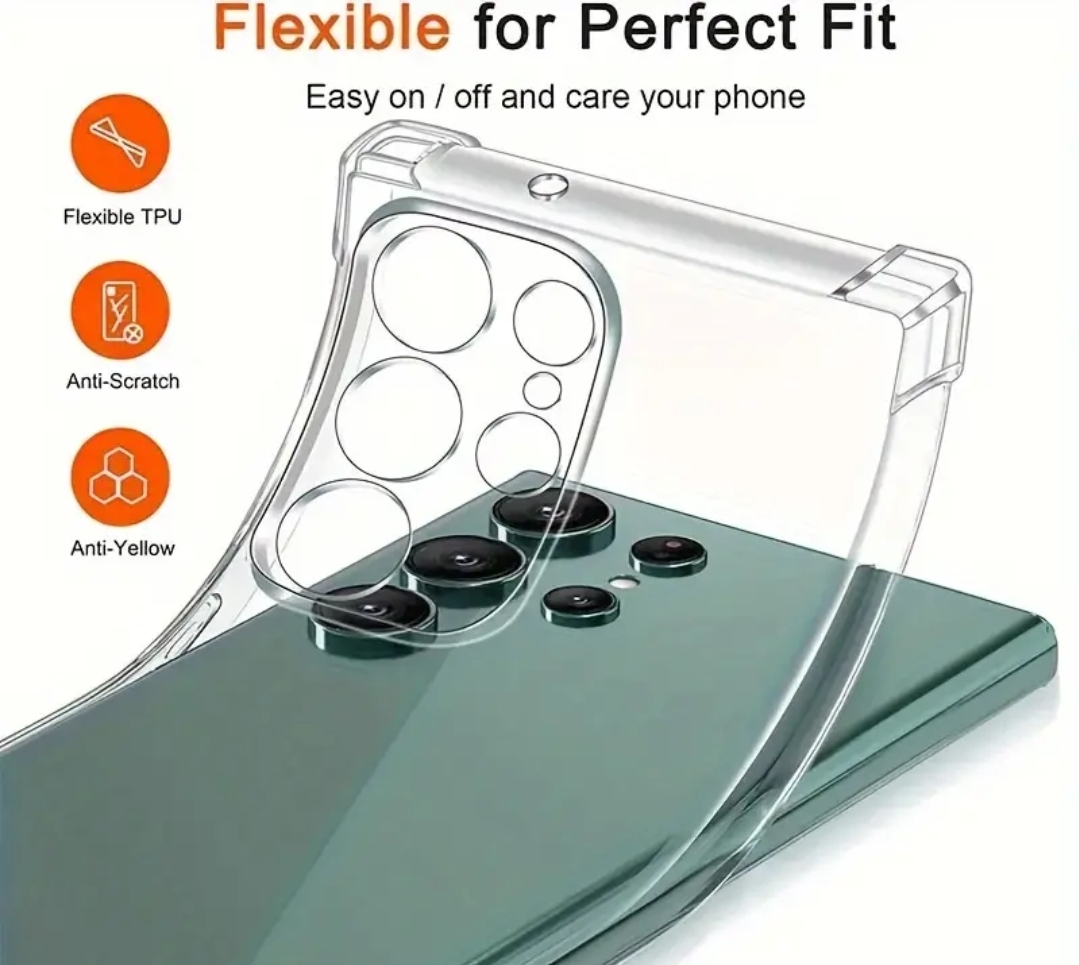 Samsung Galaxy S24 Ultra Clear Phone Case - photo 3