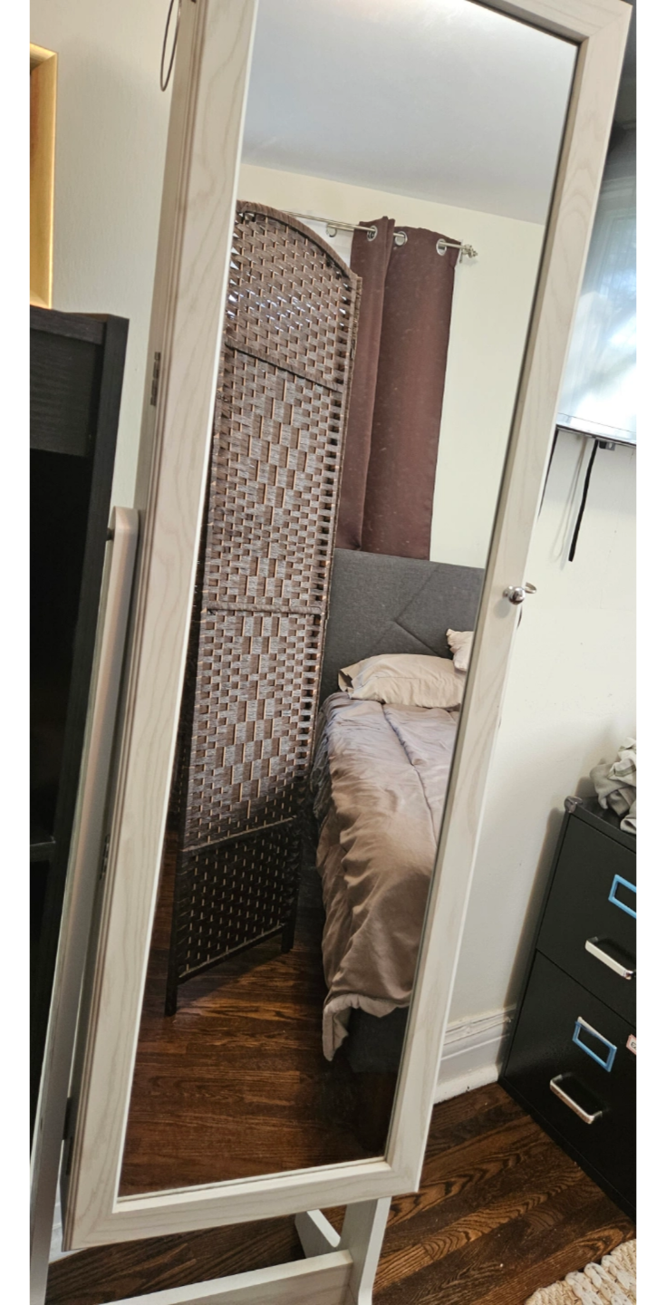 Full-Length Jewelry Armoire with Mirror - photo 3