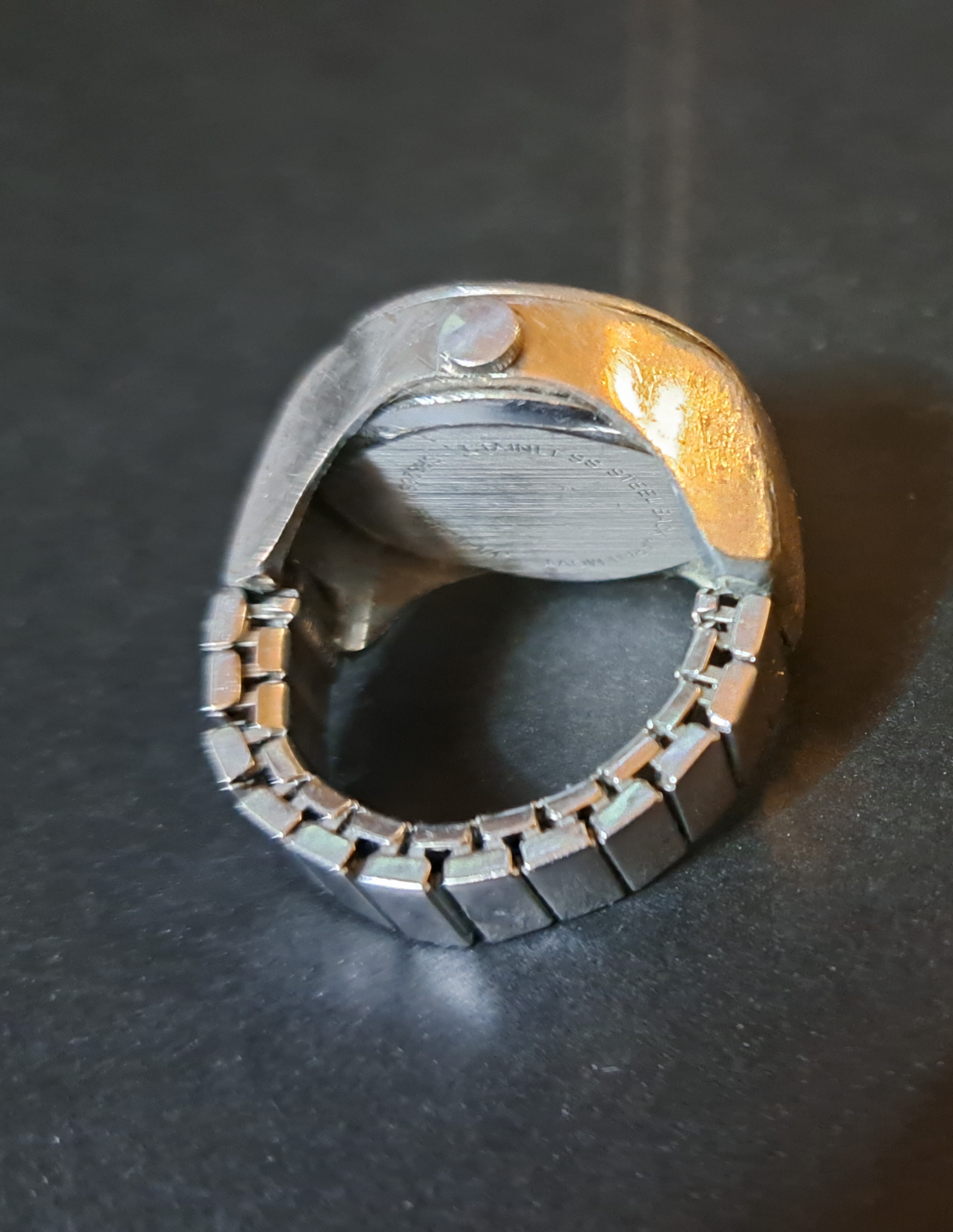 Watch Ring - Stainless Steel - photo 3