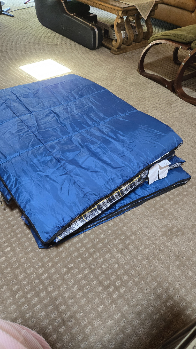 Blue Sleeping Bag