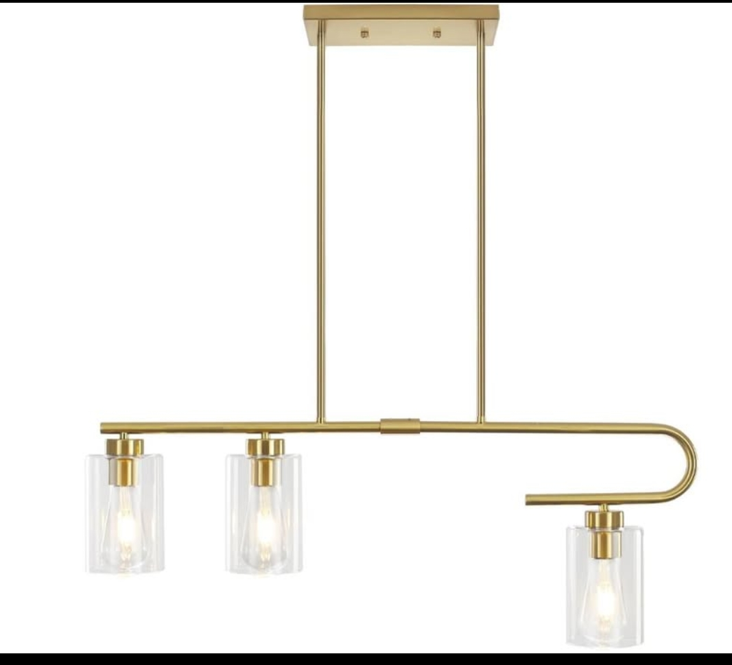 Kitchen Light Fixture light 3-Light Modern Chandelier Light