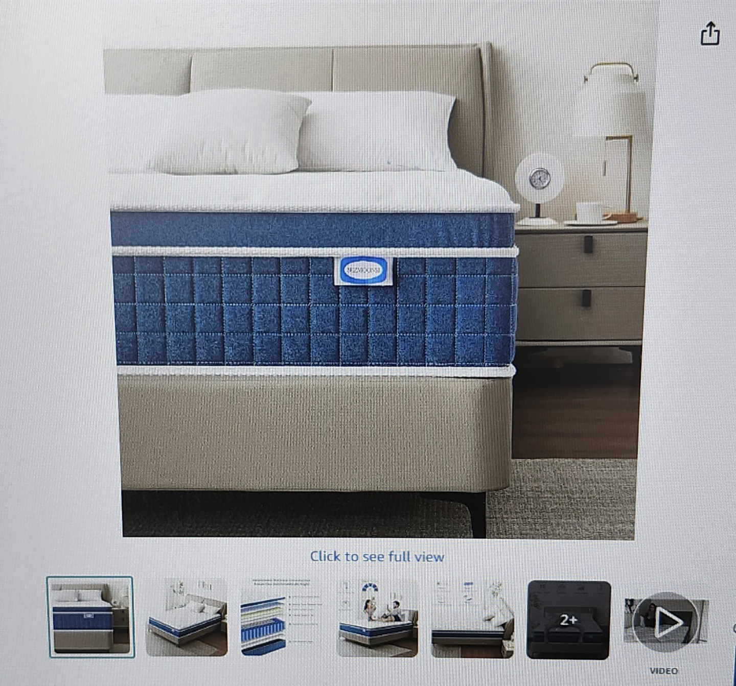Brand new in box 12 Inch King Mattress