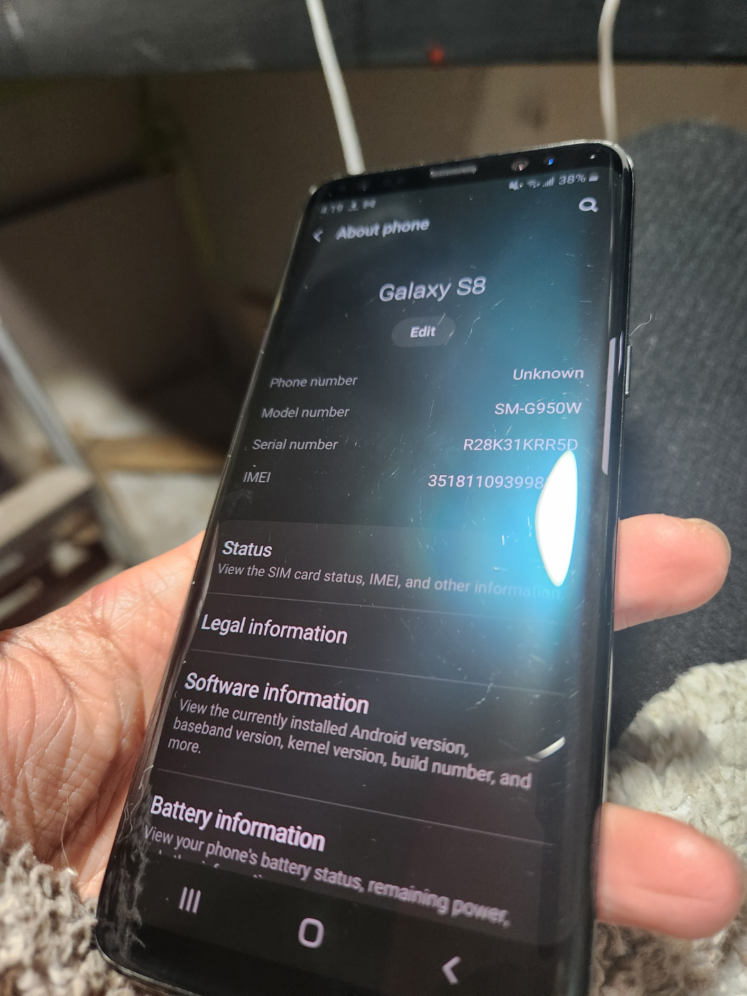 Samsung Galaxy S8 SM-G950W - photo 3