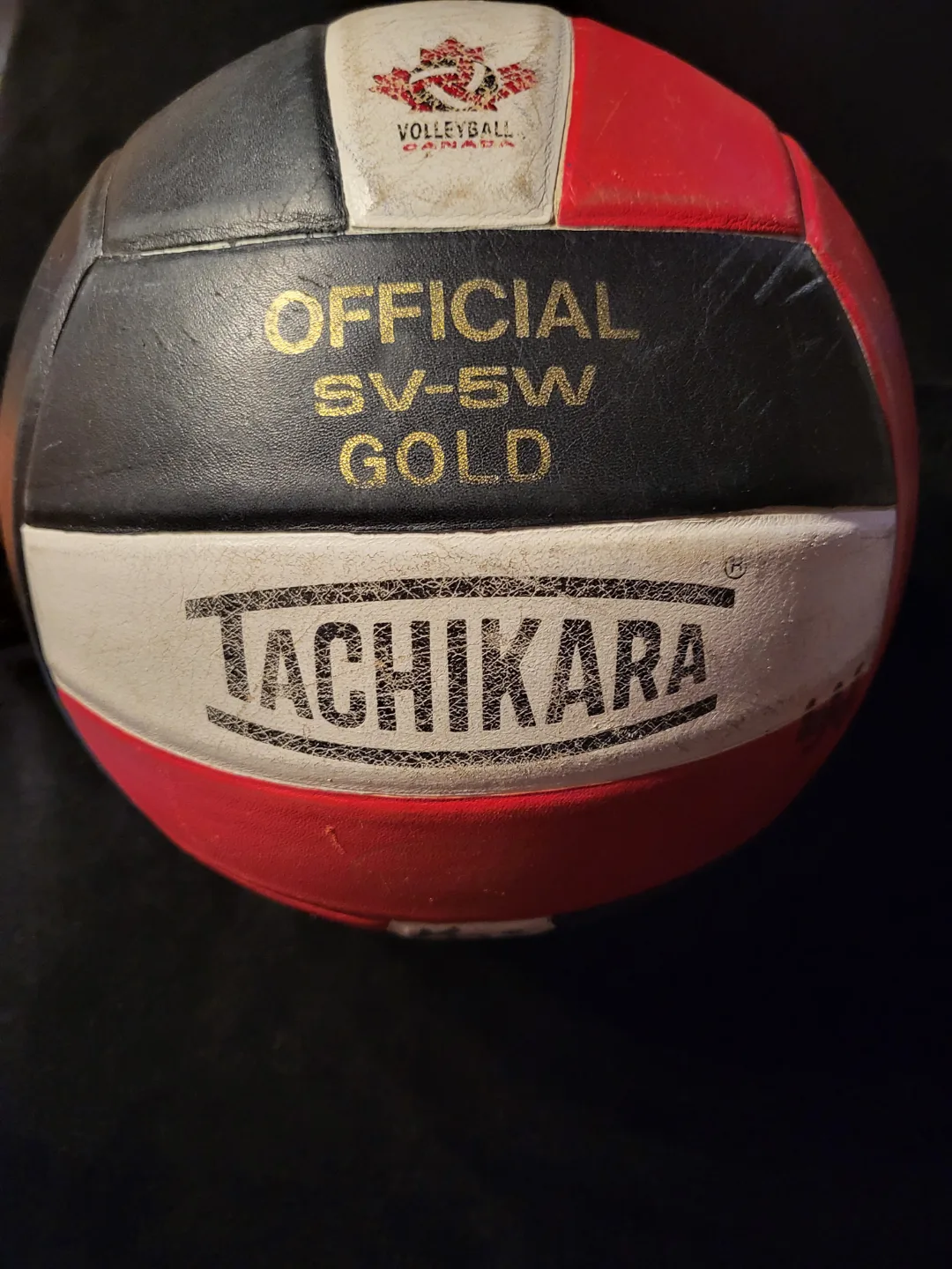 Vintage Tachikara SV-5W Gold Volleyball🏒 thumbnail