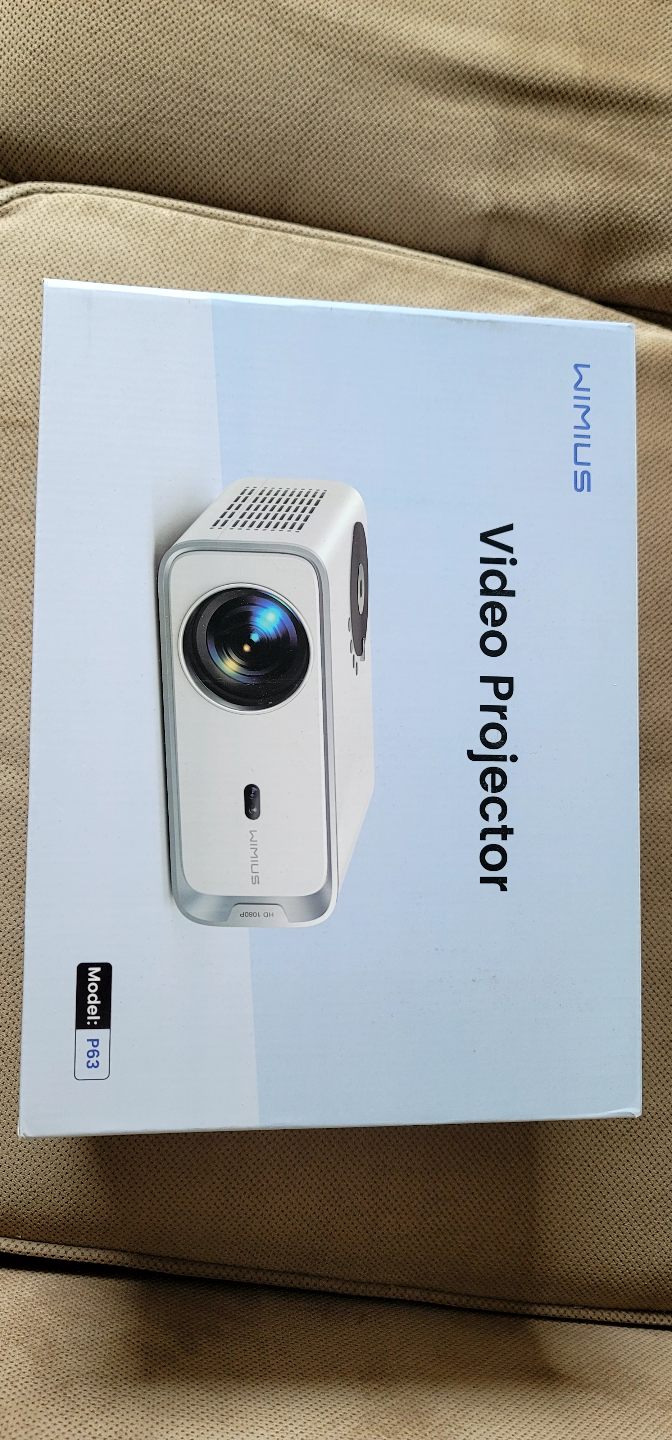 Smart Video Projector with Remote - Wimius P63