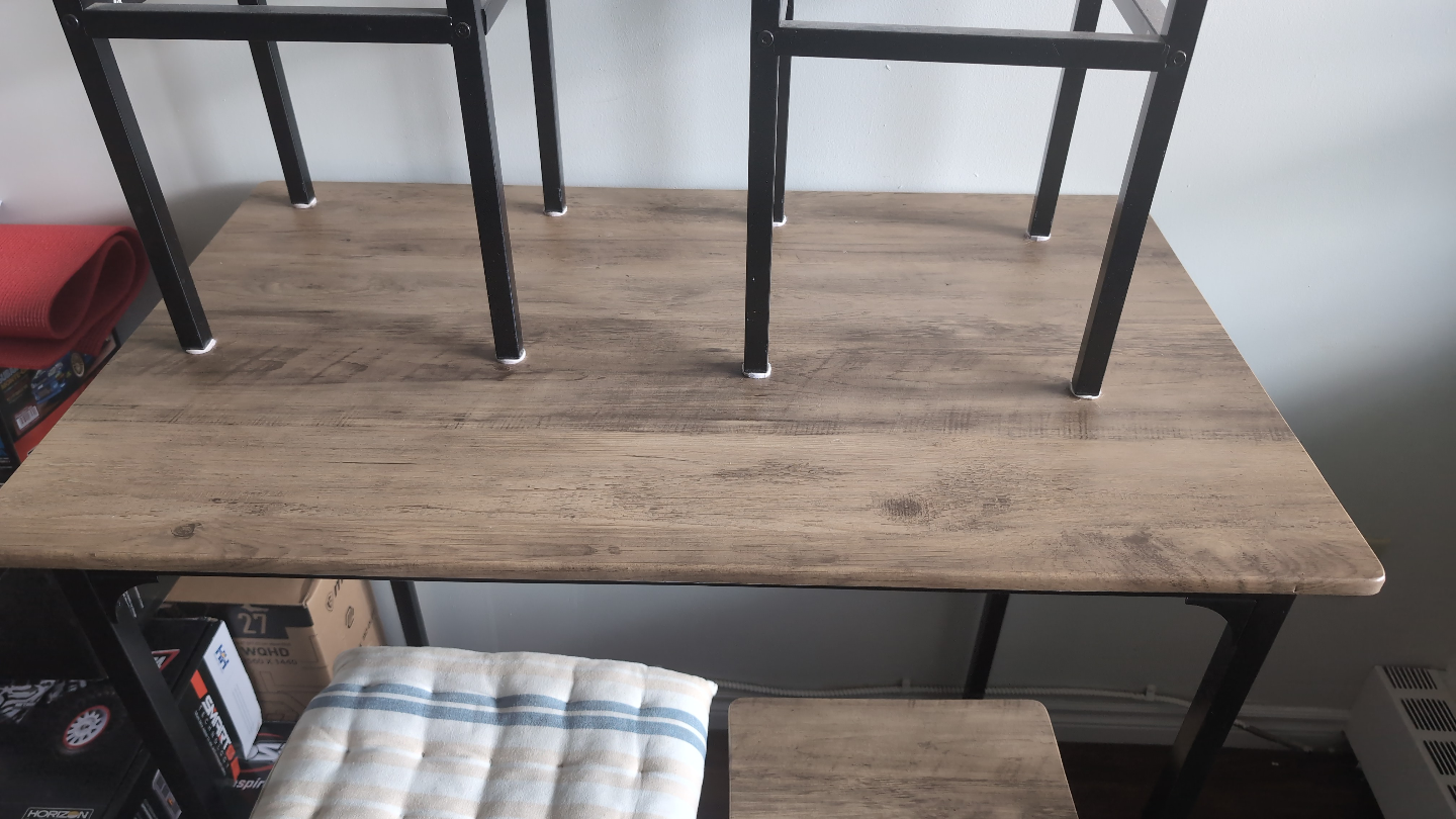 Kitchen Table and four Stools Set - photo 2