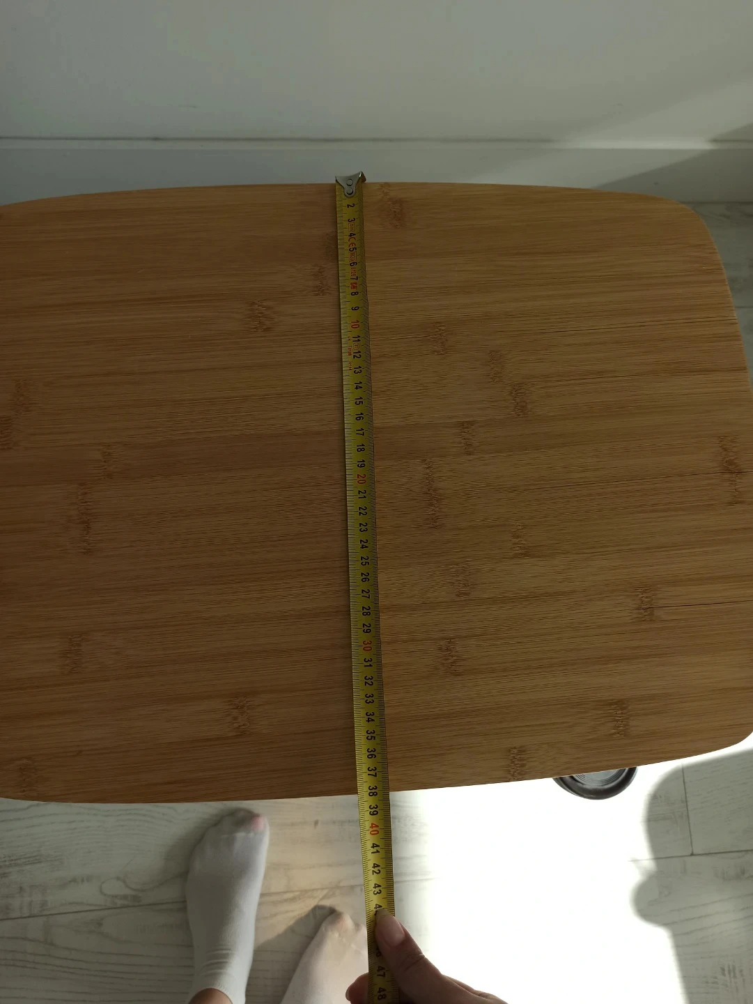 Adjustable Bamboo Laptop Table - photo 5