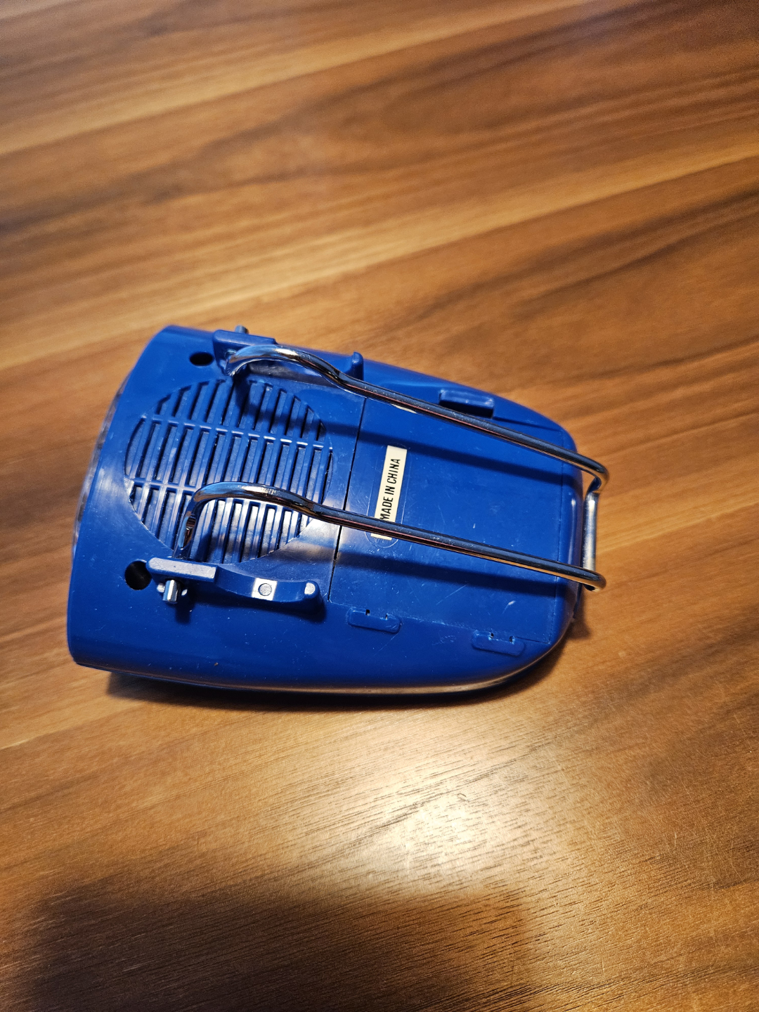 Vintage MP Blue Emergency Radio with Light and Siren - photo 3