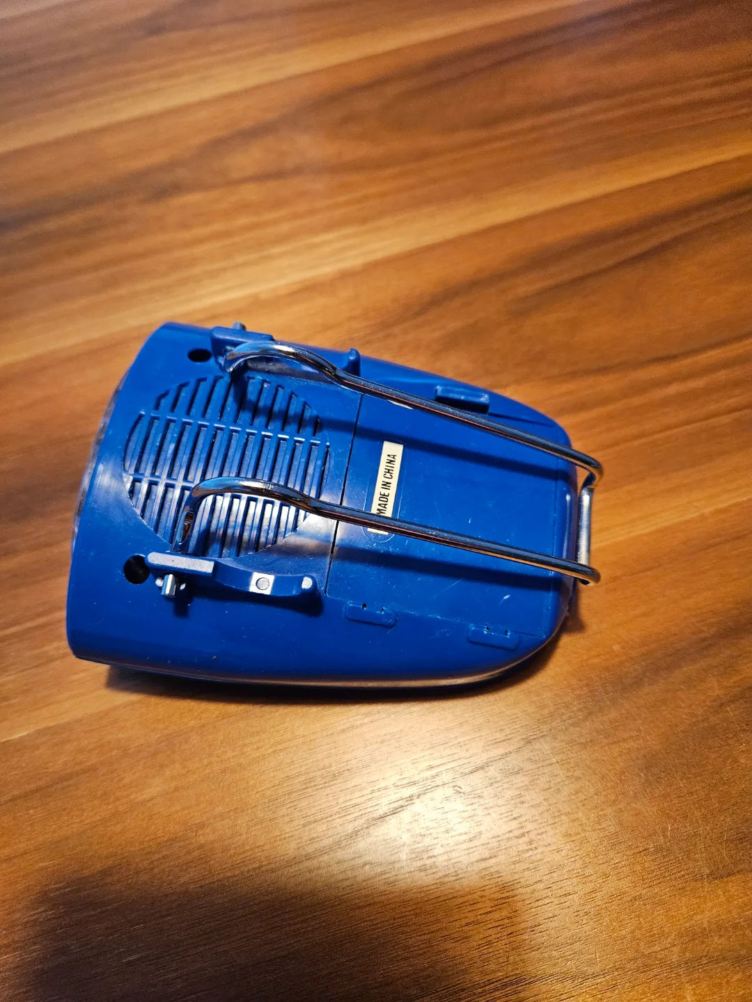 Vintage MP Blue Emergency Radio with Light and Siren image indicator(3)