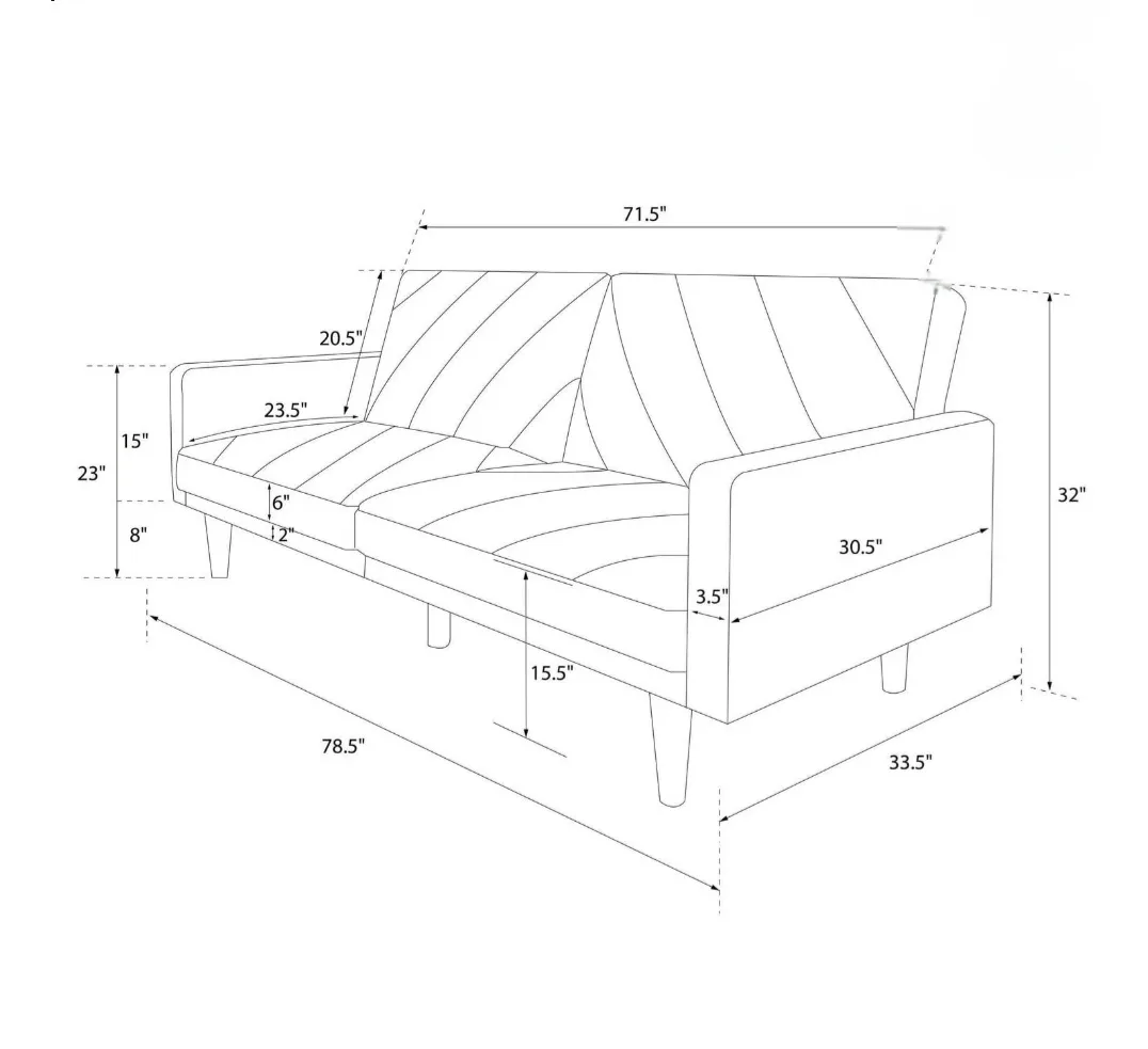 Linen Sofa Bed image indicator(4)