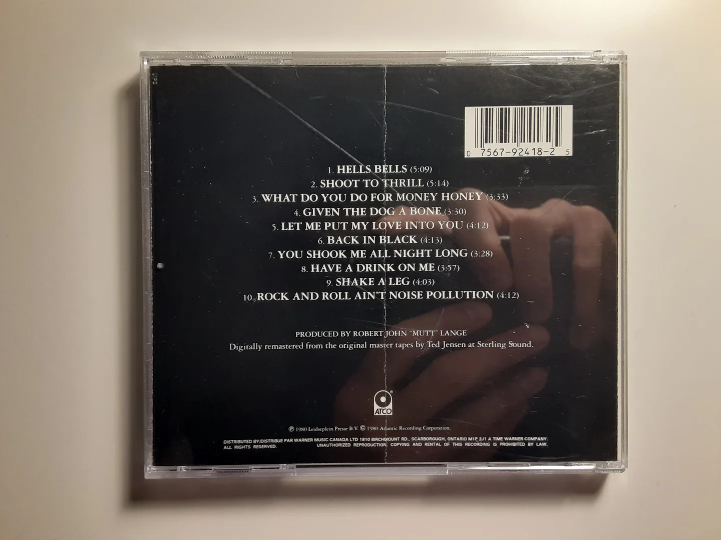 AC/DC - Back in Black | CD image indicator(3)