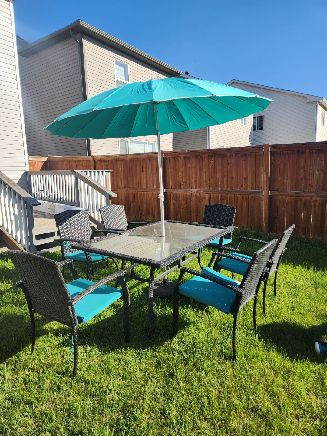 7-Piece Patio Set with Umbrella - photo 3
