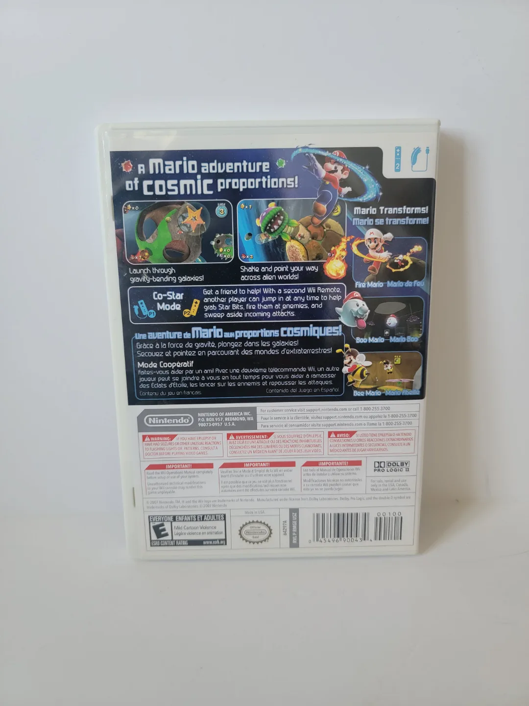 Super Mario Galaxy Wii Game image indicator(2)