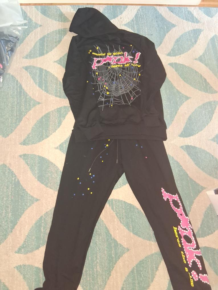 Pink! Graphic Hoodie and Joggers Set