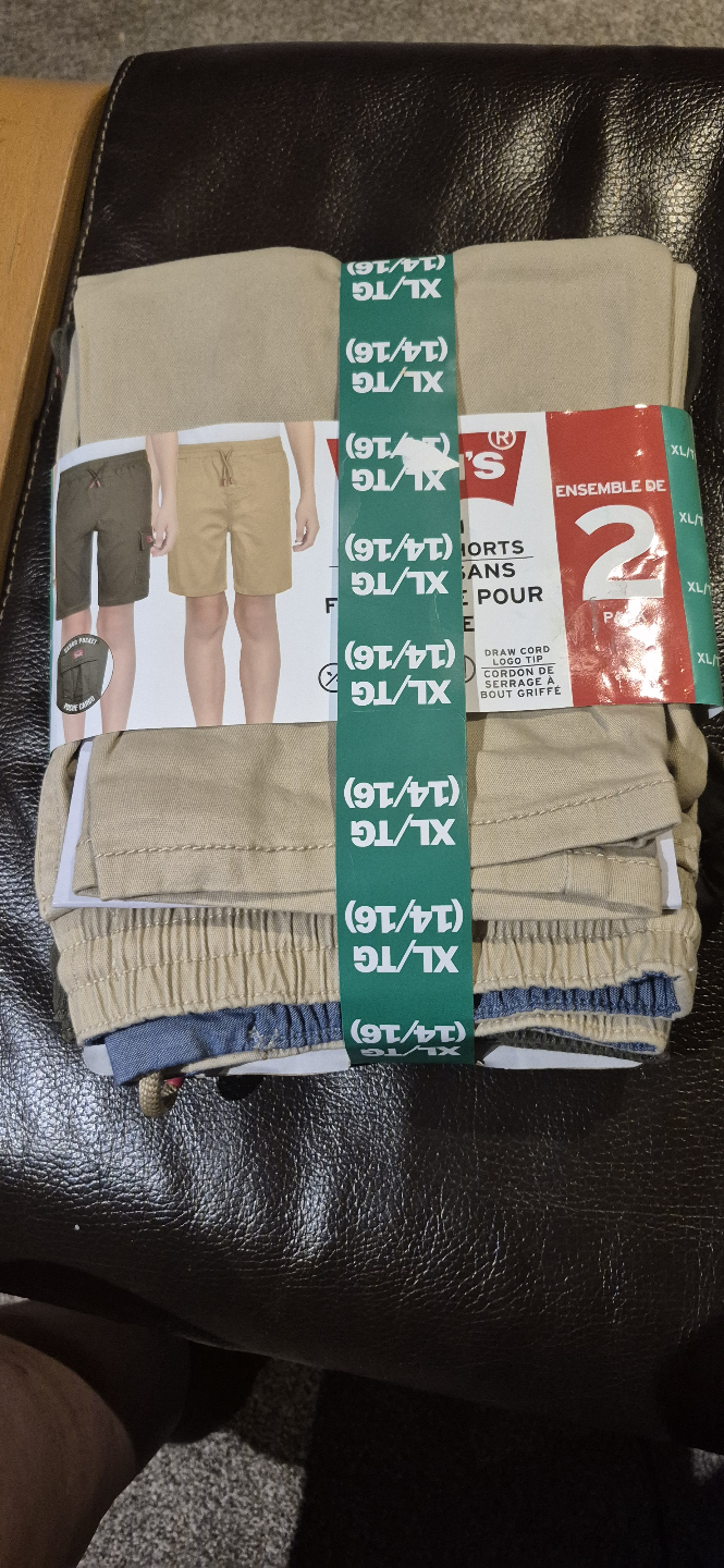 Levi's 2-Pack Men's Shorts - Size XL/TG (14/16)