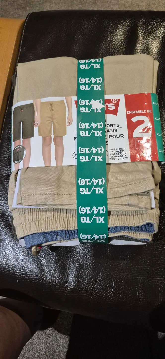 Levi's 2-Pack Men's Shorts - Size XL/TG (14/16) thumbnail