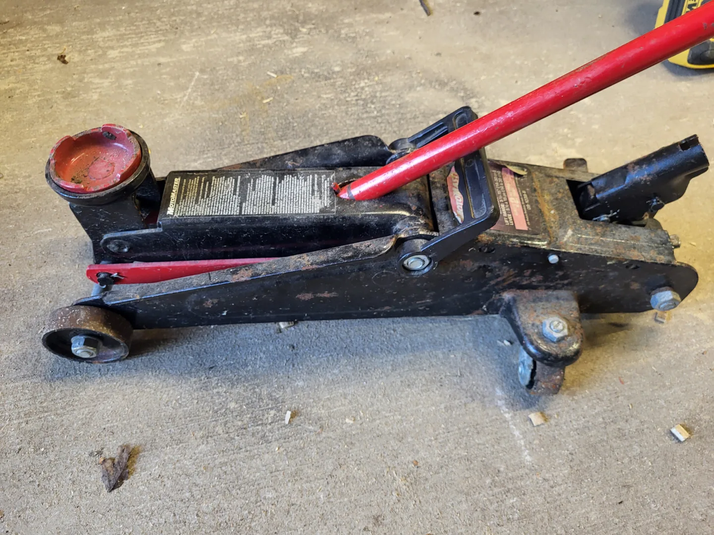 Used 2-Ton Monroe Speedy Lift Hydraulic Trolley Jack thumbnail