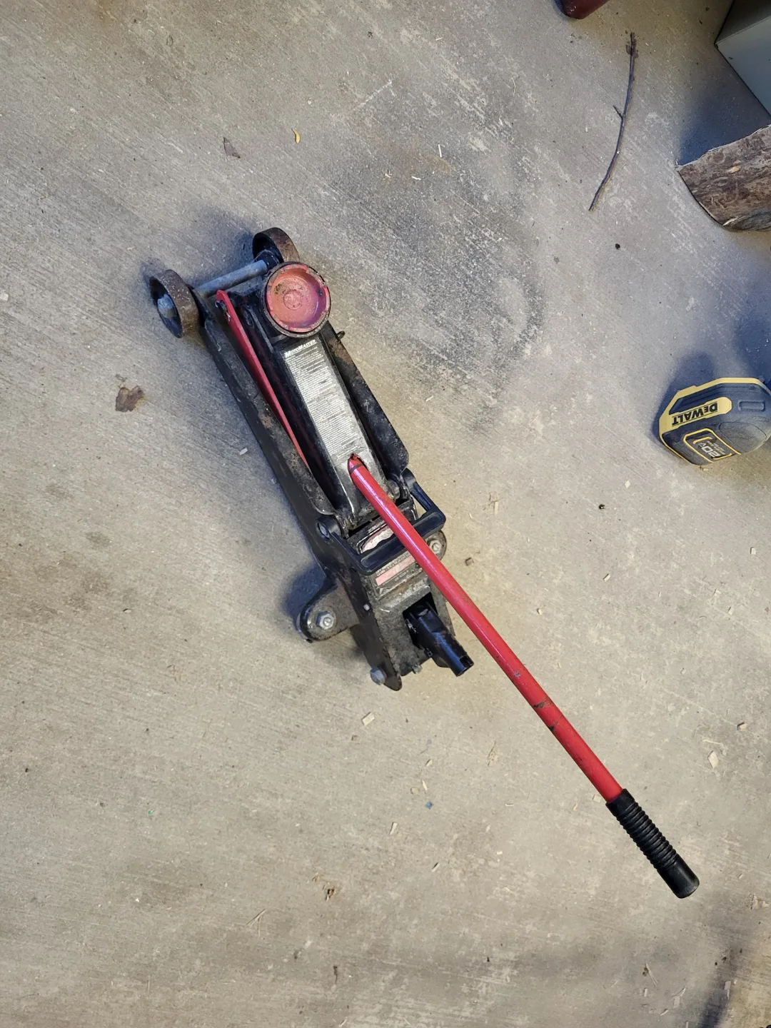 Used 2-Ton Monroe Speedy Lift Hydraulic Trolley Jack image indicator(3)