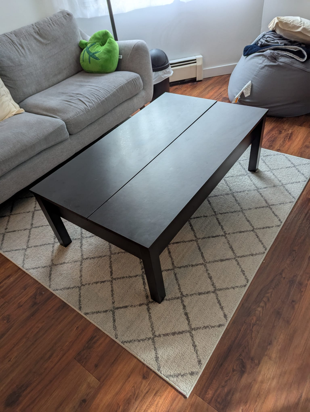 IKEA Trulstorp Lift-Top Coffee Table with Storage - photo 2