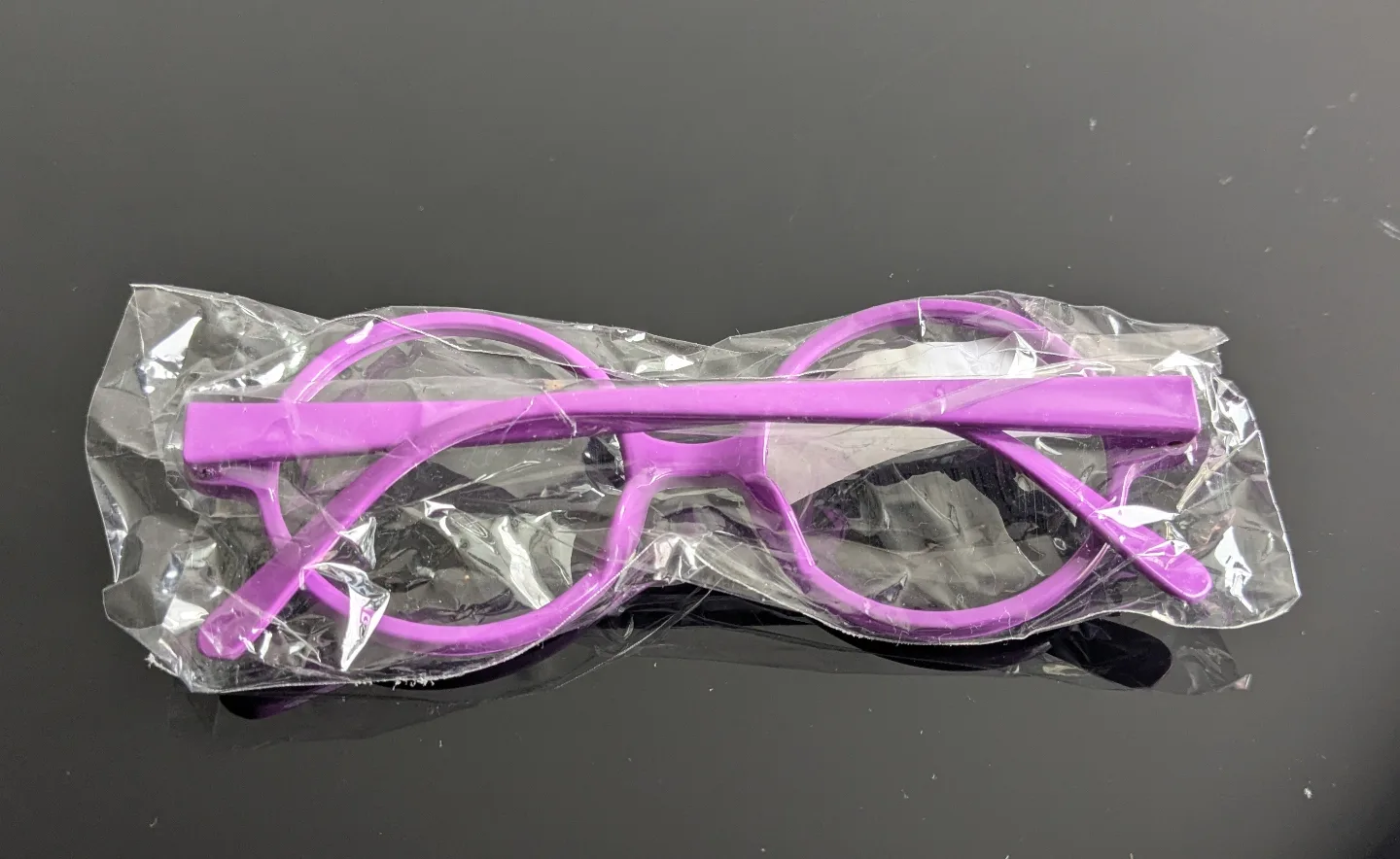 🏒FREE New Purple Costume Round Glasses without lenses #freecycle image indicator(3)