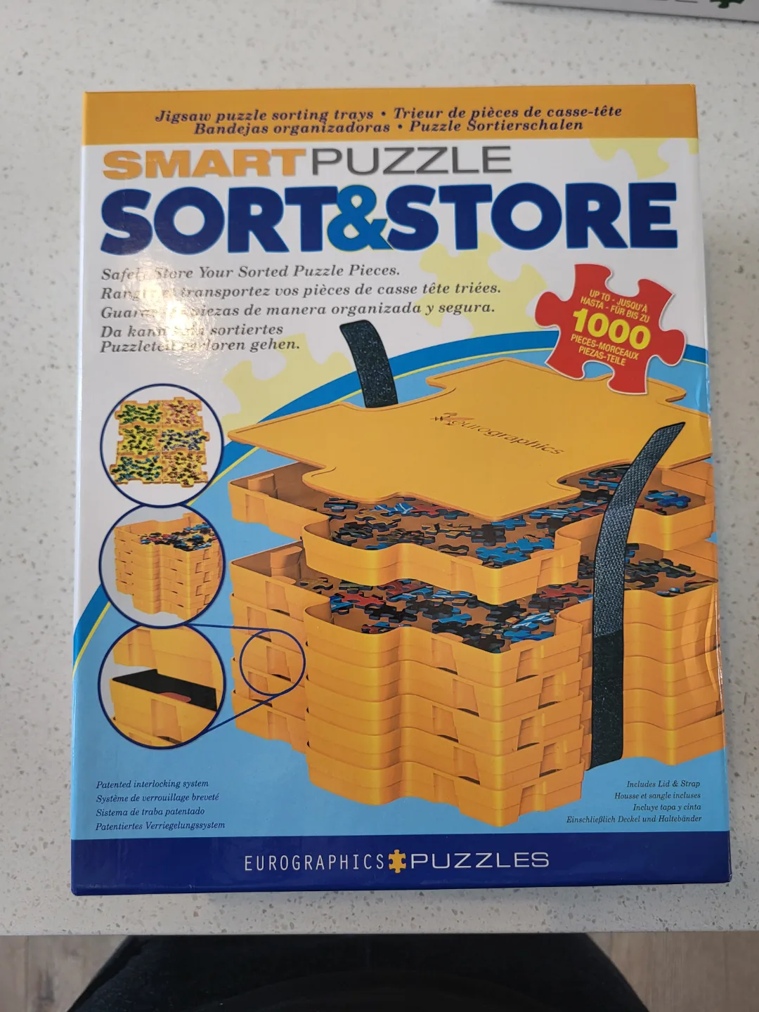 Six Puzzle Organizer Trays and 1000 Piece Puzzle thumbnail