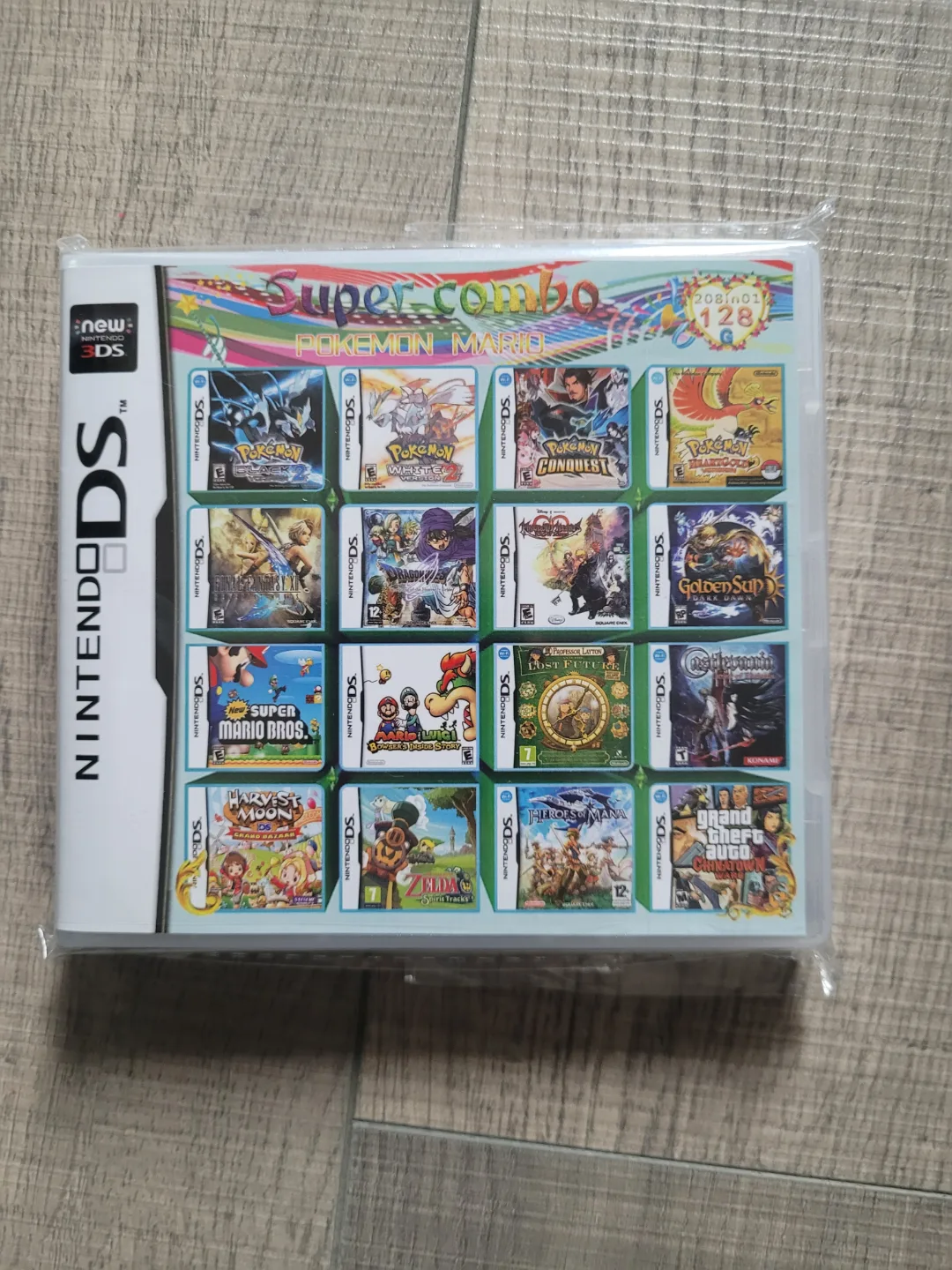 Nintendo DS 500 in 1 Super Combo Game Cartridge image indicator(2)
