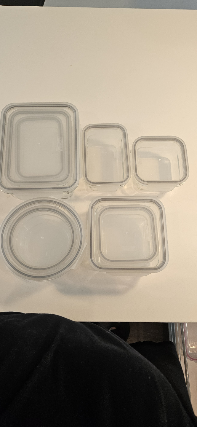 Glass Food Storage Containers with Lids - Assorted Sizes - photo 2