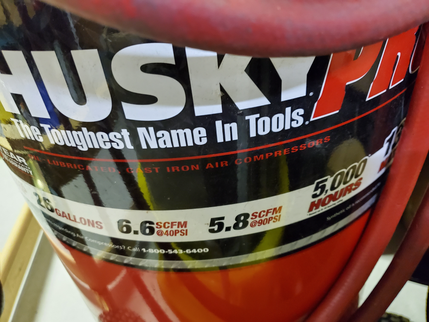 Husky Air Compressor 26 Gallon 135 PSI VT631502AJ - photo 2